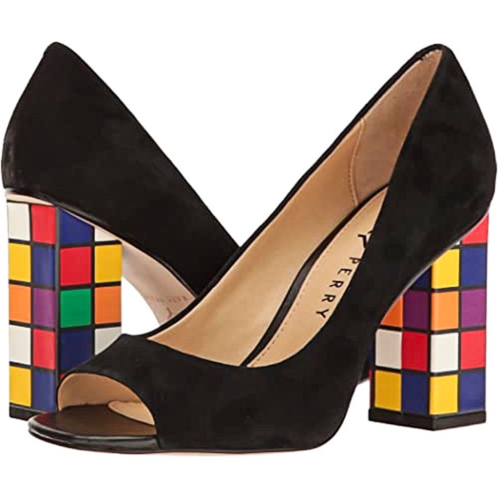 Suede Caitlin Pump By Katy Perry NWOB Sz 5.5